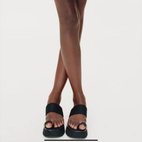 Zara y2k chunky platform sandals - Picture 5 of 6
